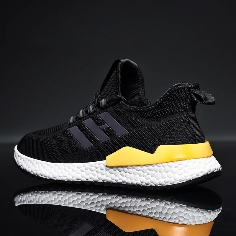 HIIGYL Running Shoes for Men Sneakers Breathable Men Casual Shoes Non-slip Male Loafers Lightweight Tenis Masculino Wholesale