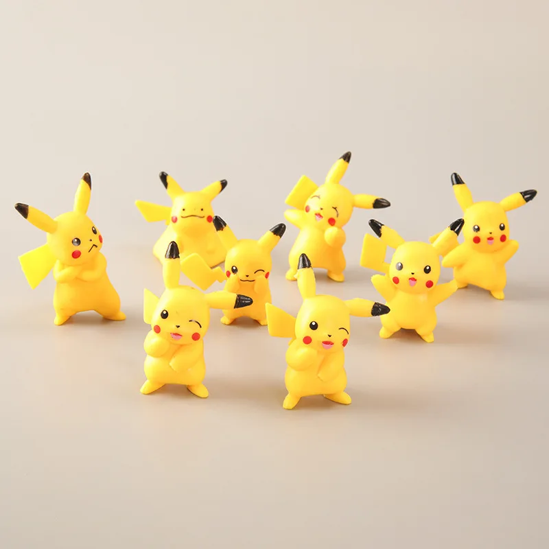 

Pokemon Anime Character Toy Doll Hand-made Pikachu Role-playing Model Children's Gift Toy Birthday Christmas Gift Car Decoration