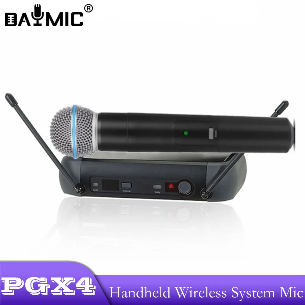 

Professional Long Range System Vocal Handheld PGX4 Wireless Microphone System