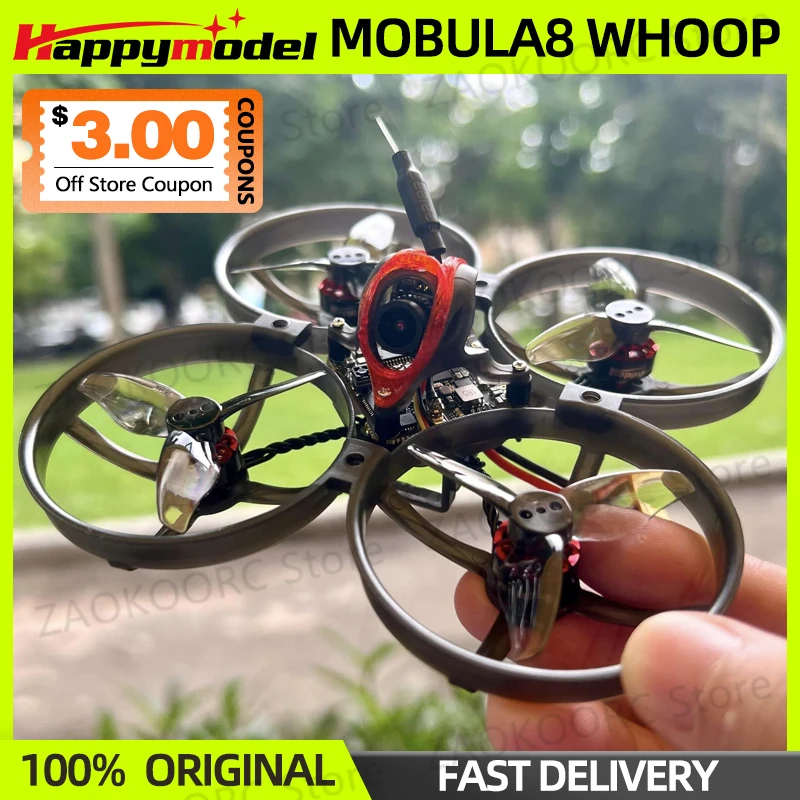 HappyModel Mobula8 Bassline Crux3 Canopy Black