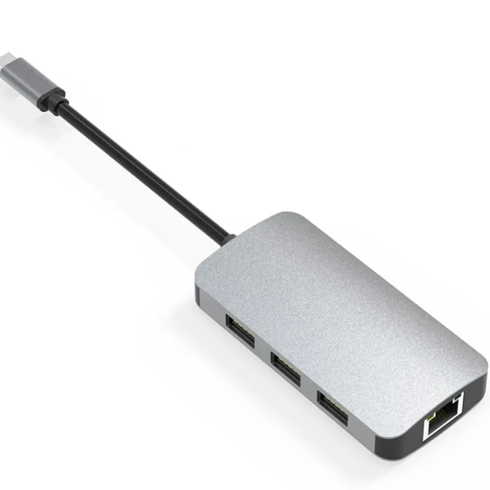 

Видео HDMI-совместимый конвертер 6 в 1 адаптер для клапана паровой колоды Usb C адаптер концентратор для ПК алюминиевый сплав