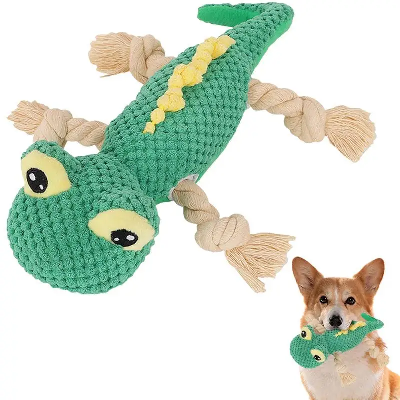 

Cute Plush Dog Squeaky Toys For Small Medium Large Dogs Soft Dog Chew Toys For Aggressive Chewer