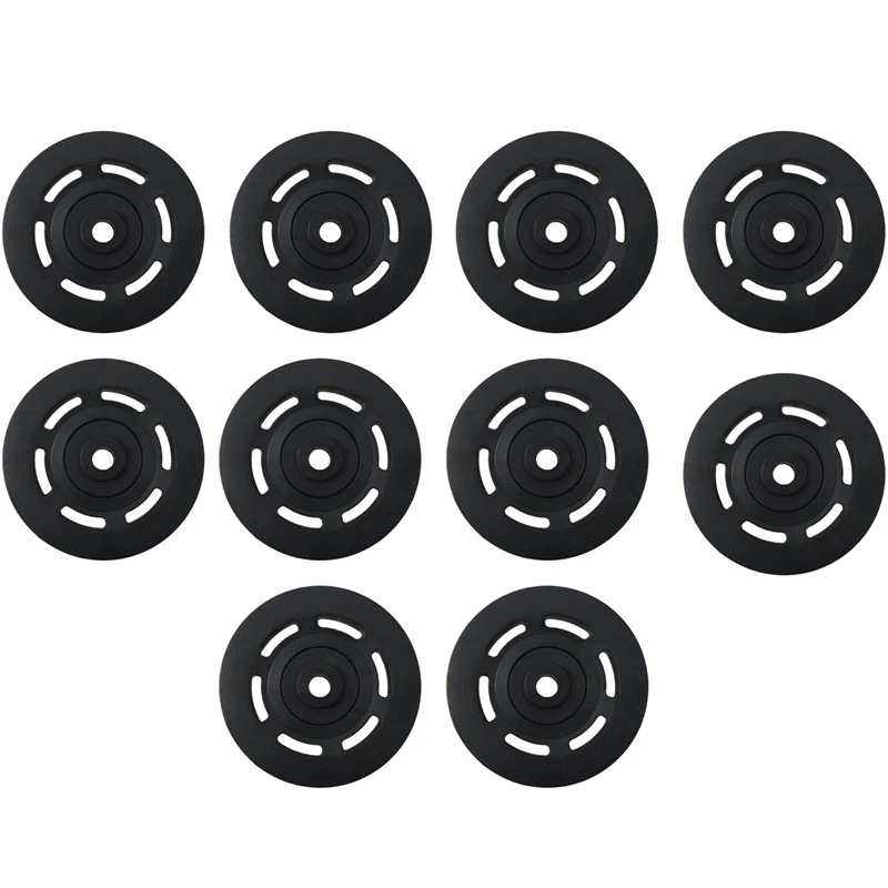 

10X 95Mm Black Bearing Pulley Wheel Cable Gym Equipment Part Wearproof