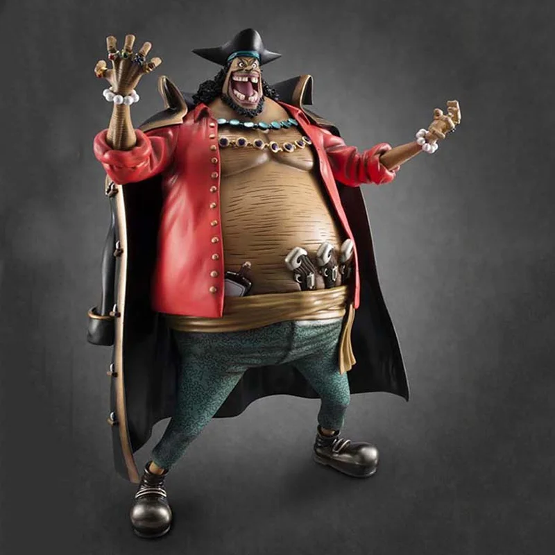 

New Anime One Piece Pirate Marshall D. Teach Blackbeard Action Figure Large Doll Room Decoration Collectible Model Adult Kid Toy