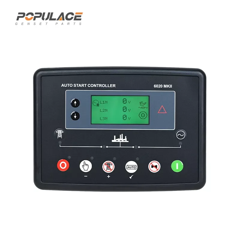 

POPULACE Generator Electronics Controller Deep Sea Panel Module LCD DSE6020 Deepsea Controller 6020 mkii DSE 6020