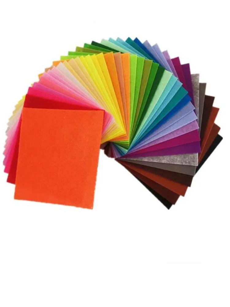 40 Шт. Набор Фетровых Тканей Для Рукоделия 15x10 См Diy Нетканый Материал Полиэфирная