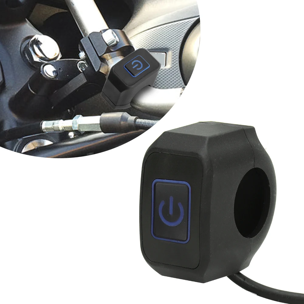 

22mm 7/8'' Motorcycle Handlebar Waterproof Control Switch Button for Kawaski Yamaha Honda Motorcycle All Model with LED Backing