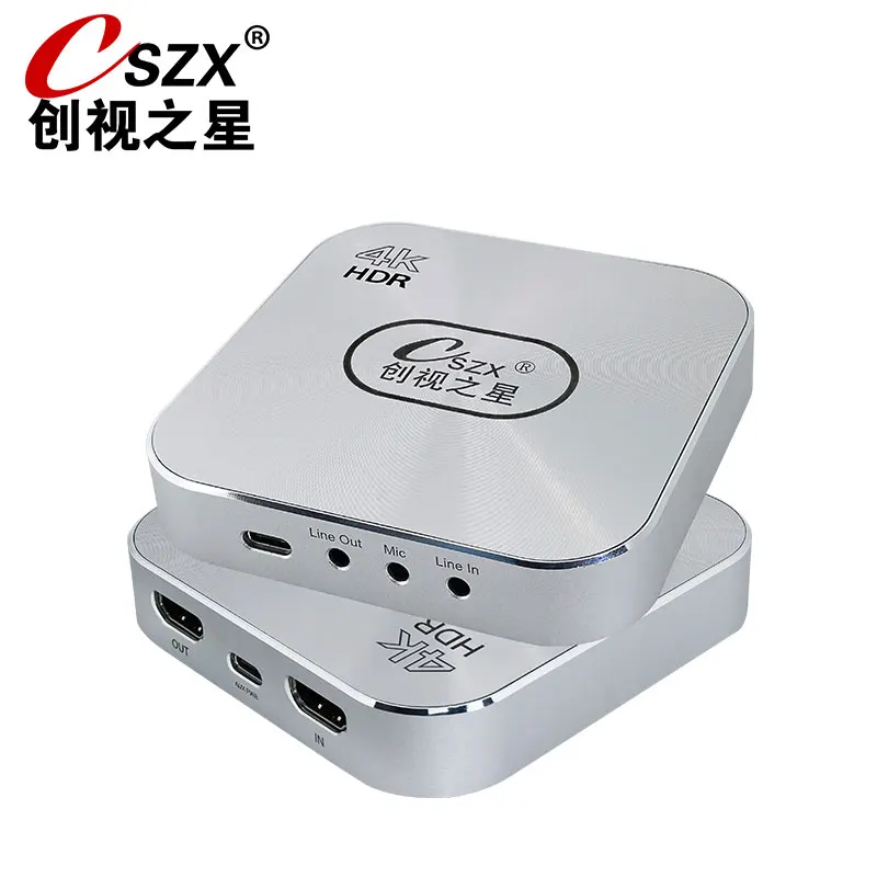 

Chuangshi star true 4K HD hdmi video capture card live dedicated SLR camera recording ps5/switch