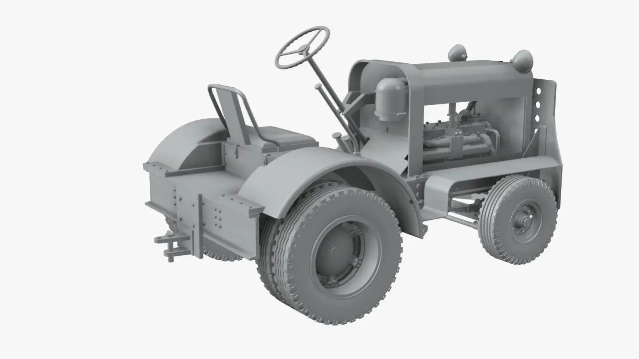 Thunder TM32004 1/32 Clarktor 6 Mill-44 самый тяжелый трактор для аэрополя-двойные задние колеса