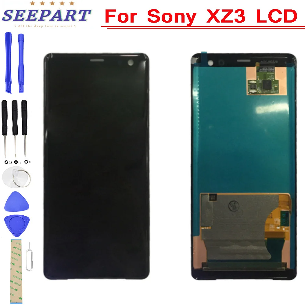 ЖК-дисплей 6 0 дюйма для Sony XZ3 с сенсорным экраном и дигитайзером сменная панель в