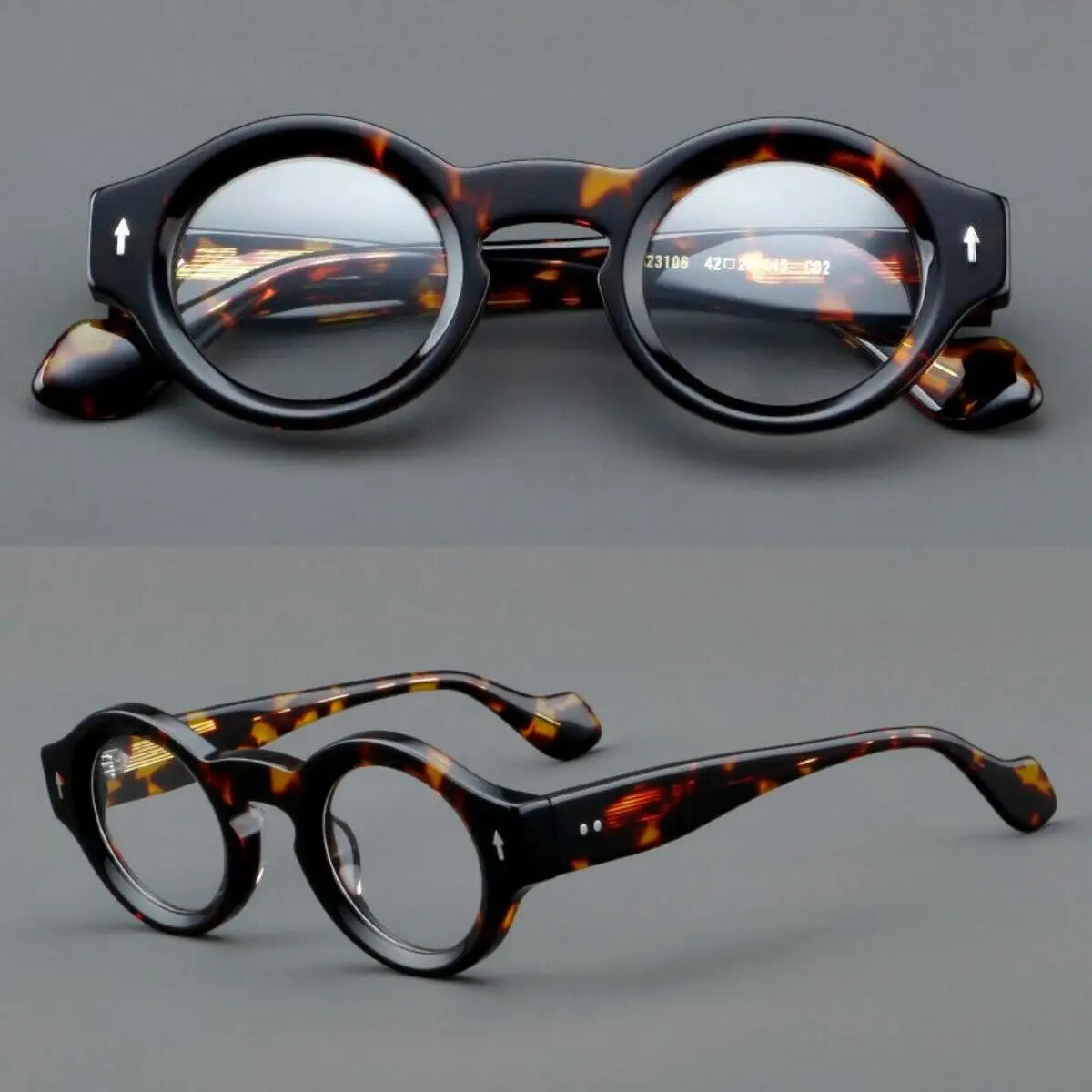 Новинка 2024 мужские и женские ретро-очки оптические очки для чтения ручной работы