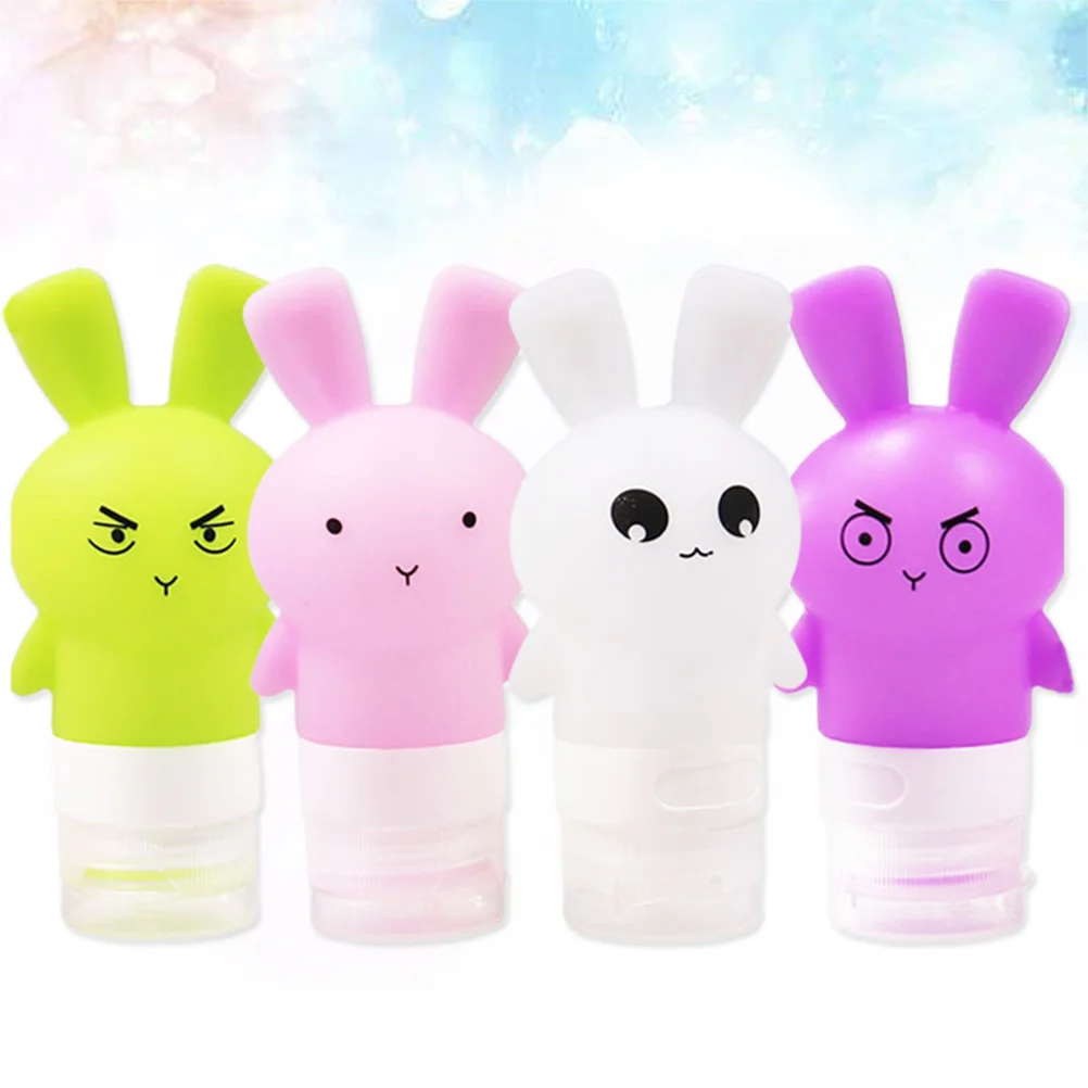 

Bottle Travel Container Shampoo Lotion Toiletries Refillable Silicone