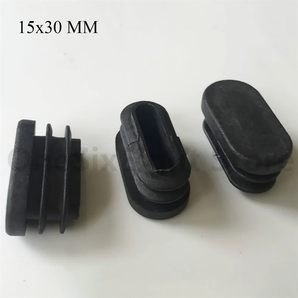 Черная длинная овальная пластиковая заглушка 15x30 мм 30x60 мм, заглушка, пылезащитная заглушка, заглушки для детской мебели из нержавеющей стали Черная длинная овальная пластиковая заглушка 15x30 мм 30x60 мм, заглушка, пылезащитная заглушка, заглушки для детской мебели из нержавеющей стали