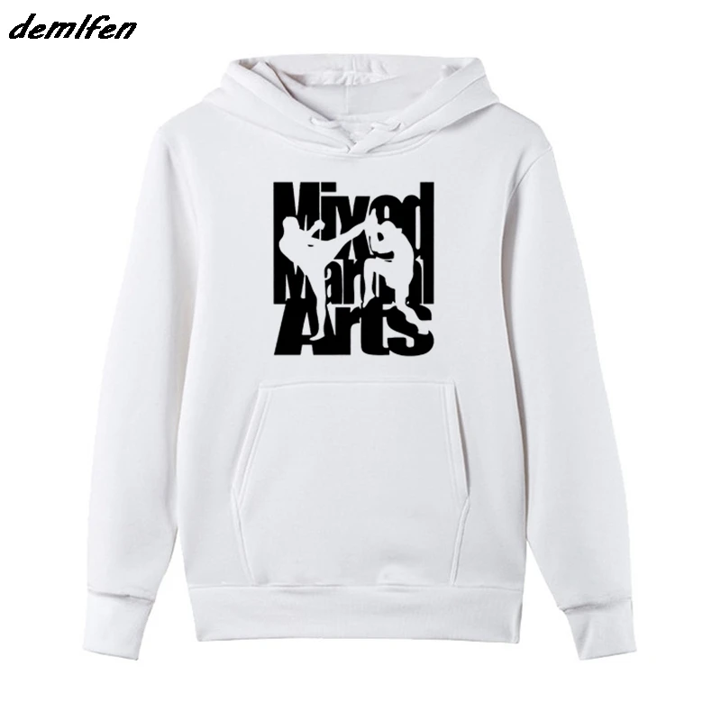 

Spring Autumn Style Fashion Men Fleece zipper Hoodie Mixed Martials Karate Arts Lover Sweatshirt Hip Hop Jacket Coat Harajuku