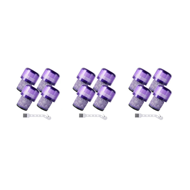 

12 шт., сменные фильтры для пылесоса Dyson V11 SV14 Animal Plus