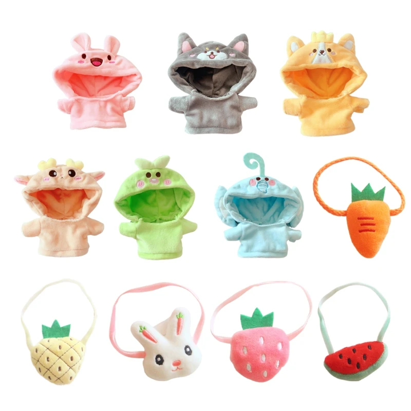 

Плюшевая кукла Idol для косплея, 20 см, сменная одежда, свитер, толстовка, наряд, кукла, одежда, костюм для куклы-идола