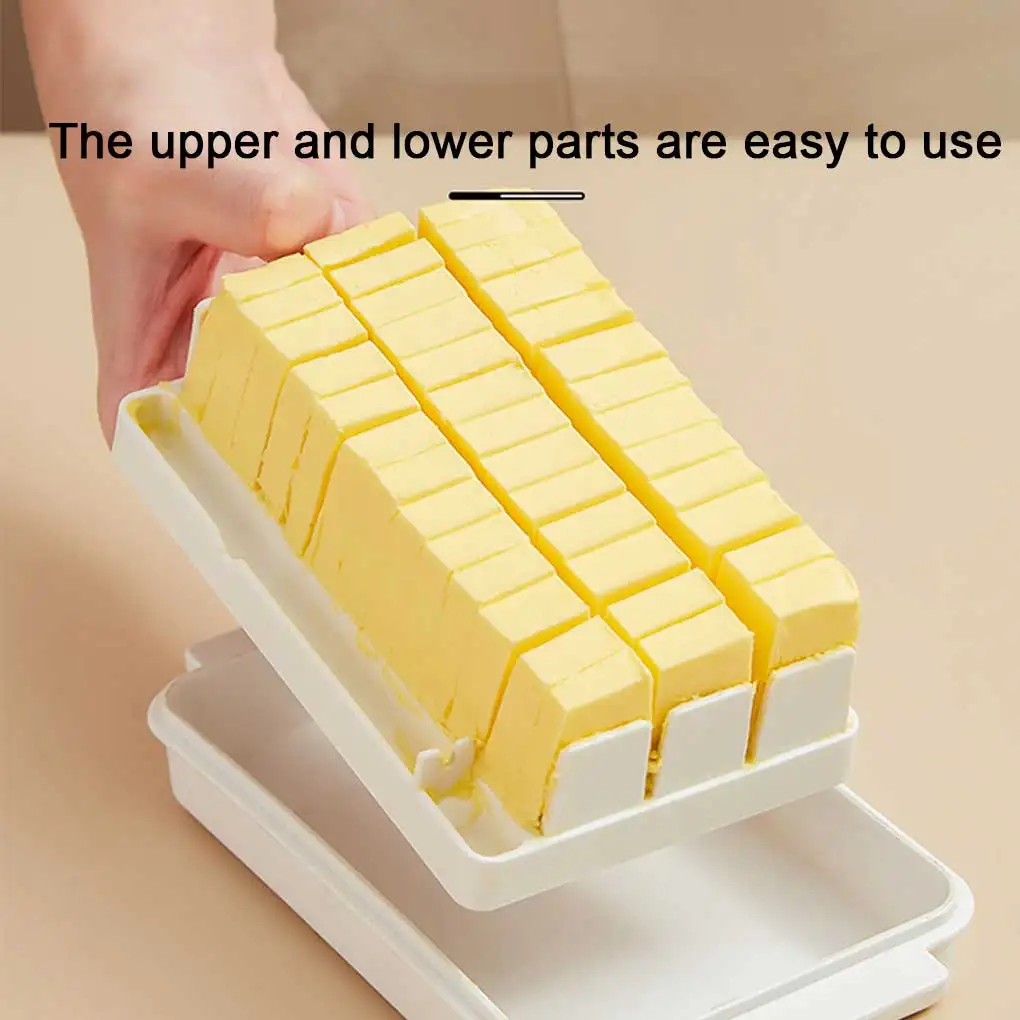 

Контейнер для хранения сливочной нарезки, кухонный холодильник, контейнер для сыра для сохранения свежести, прямоугольный многоразовый де...