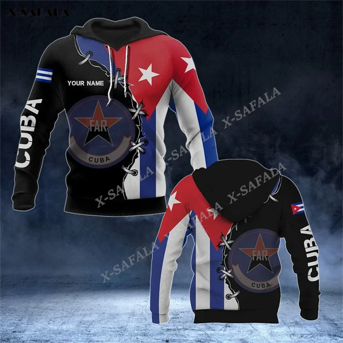 

CUBA COAT OF ARMS FLAG MAP 3D Printed Zipper Hoodie Men Pullover Sweatshirt Hooded Jersey Tracksuits Outwear Coat Warm Cotton