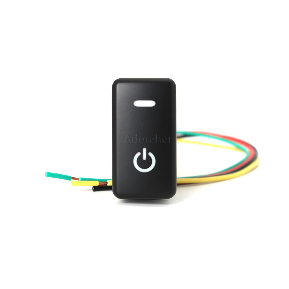 Автомобильная лампа DRL внешняя мощность ABS кнопка включения/выключения динамика