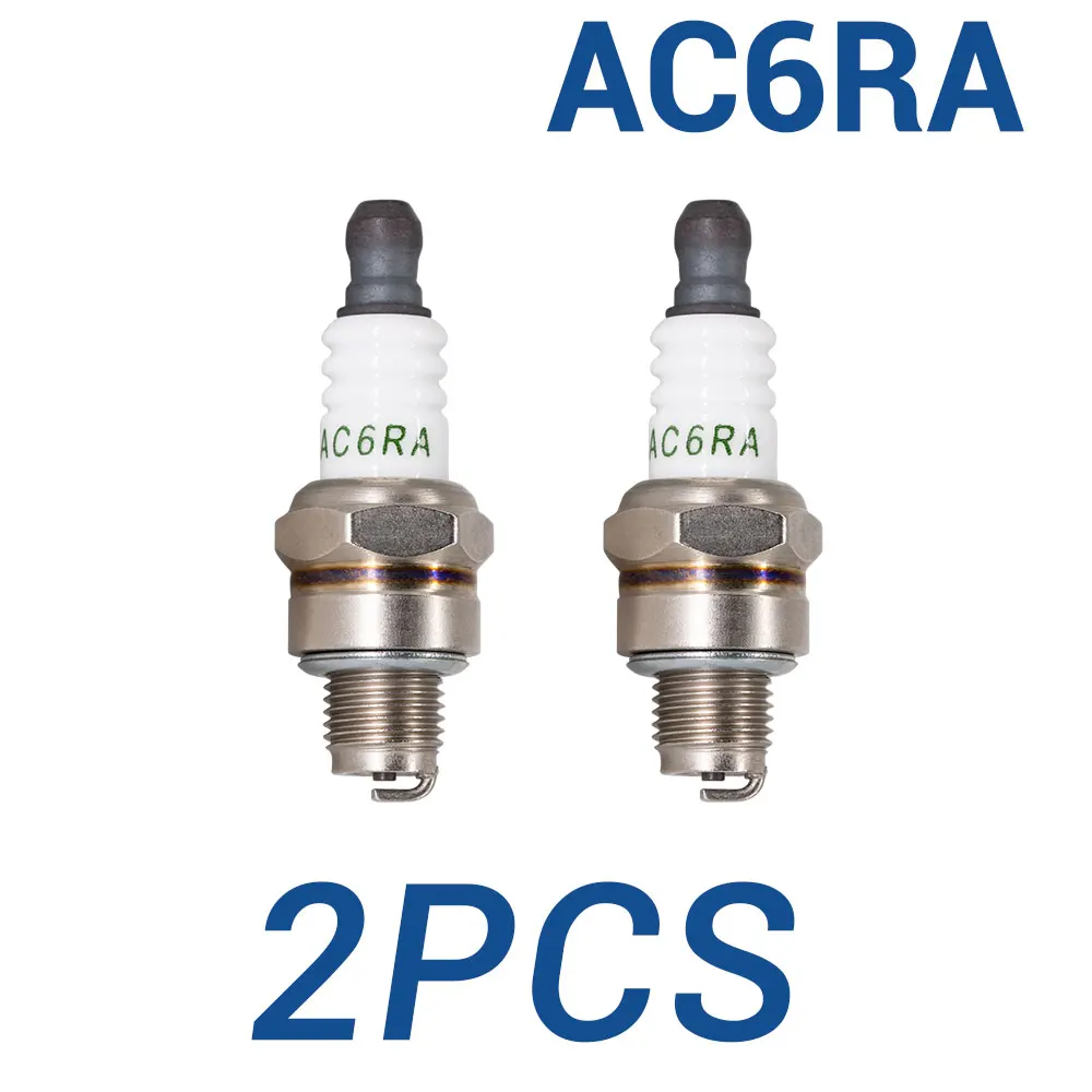 

2-8 шт. свечи зажигания AC6RA замена свечей 1223/CMR6A Husqvarna HQT-4 Champion 978/RY4C RY4CT10 детали садового инструмента