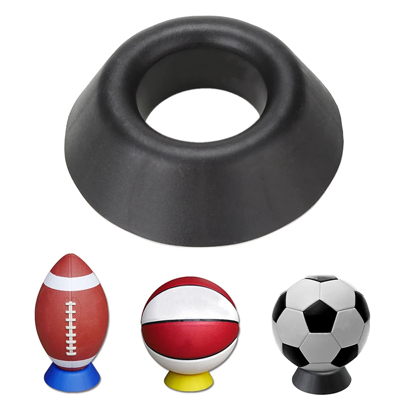 

Высококачественная подставка для мячей, держатель, стойка для баскетбола, футбола, тренировок, подставка для мяча для регби, пластиковый держатель