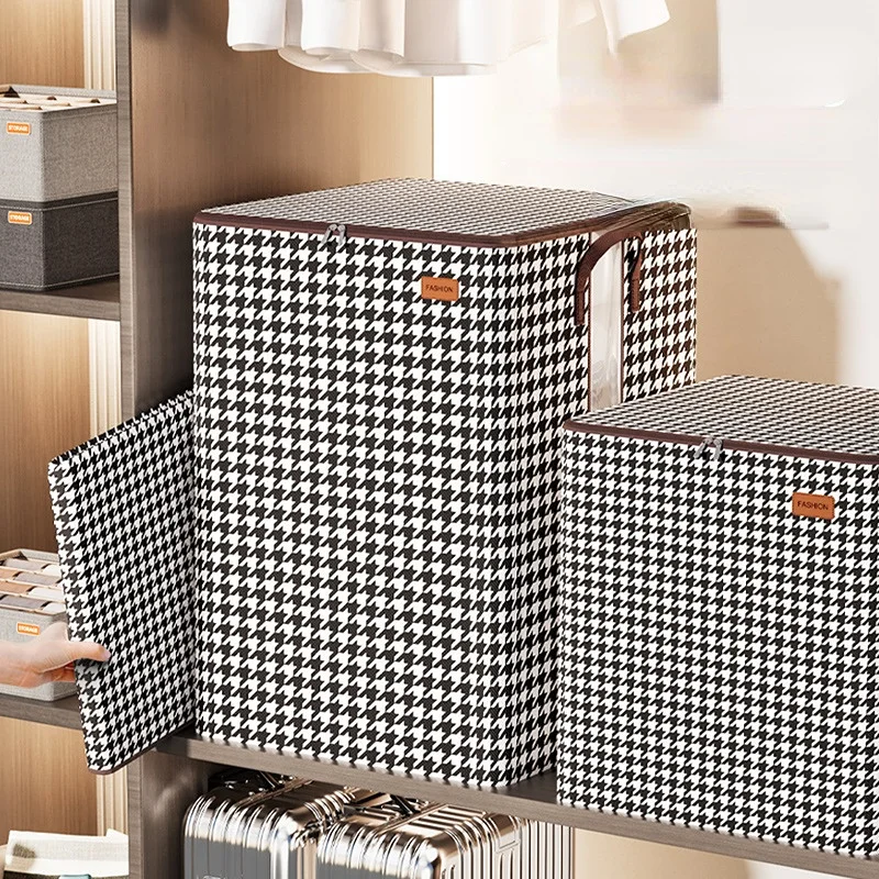 

Super Large Capacity Quilt Moisture-proof Storage Bag Dustproof Bag Portable Quilt Clothes Folding Wardrobe Organizing Box