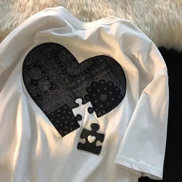 

New2022 cotton bear tshirt streetwear summer t shirt women harajuku short sleeve tops tee shirt hip hop tie dyed funny ts