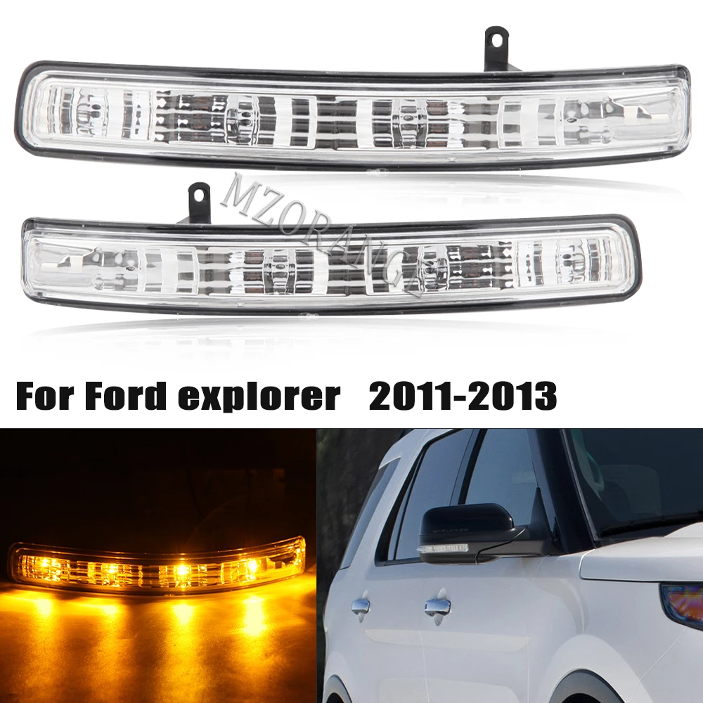 

Rearview Side Lamp For Ford Explorer 2011-2018 BB5Z-13B375-A BB5Z13B375A Turn Signal Warning Light Blinker Car Accessories