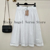 temperament womens clothing sexy hollow out embroidery womens skirt high quality temperament hollow out skirt woman skirts