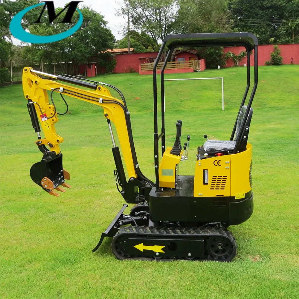 Самый прочный мини-экскаватор HT10 с двигателем EPA Euro 5 приспособлениями для фермы