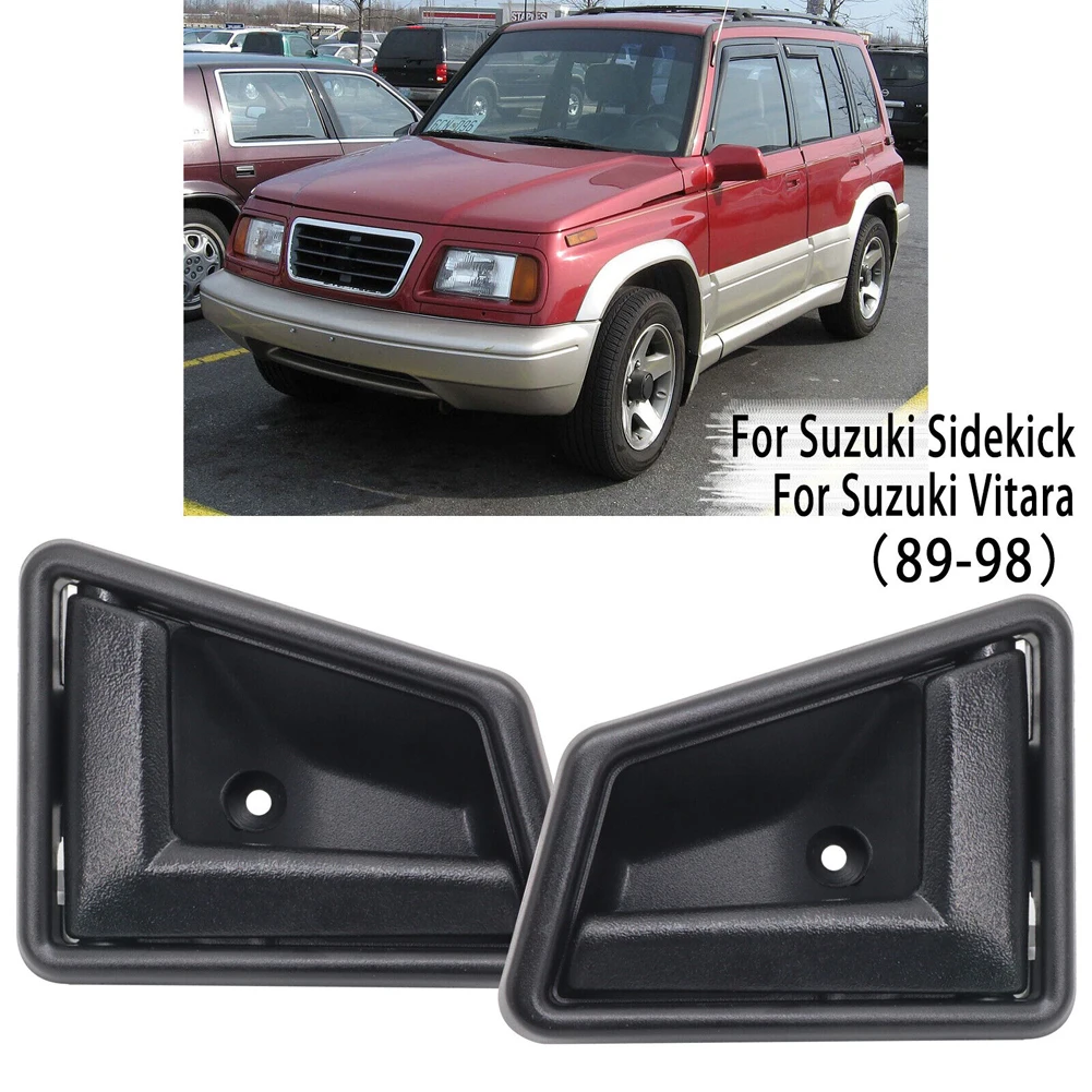 Sidekick Geo Tracker Suzuki Vitara 1991-1998 Комплект Внутренних Дверных Ручек Передняя И Задняя