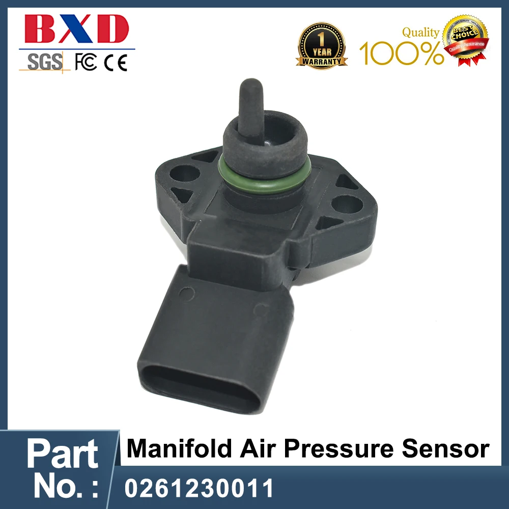

0261230011 MAP Sensor Air Pressure Sensor For BYD CHANA CHERY HAFEI GEELY BL Coupe 1.5 0261230010 030906051A Auto Accessories