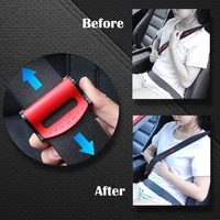2 pcs car seat belt clip seatbelt adjuster comfort universal auto shoulder neck strap positioner clips car interior