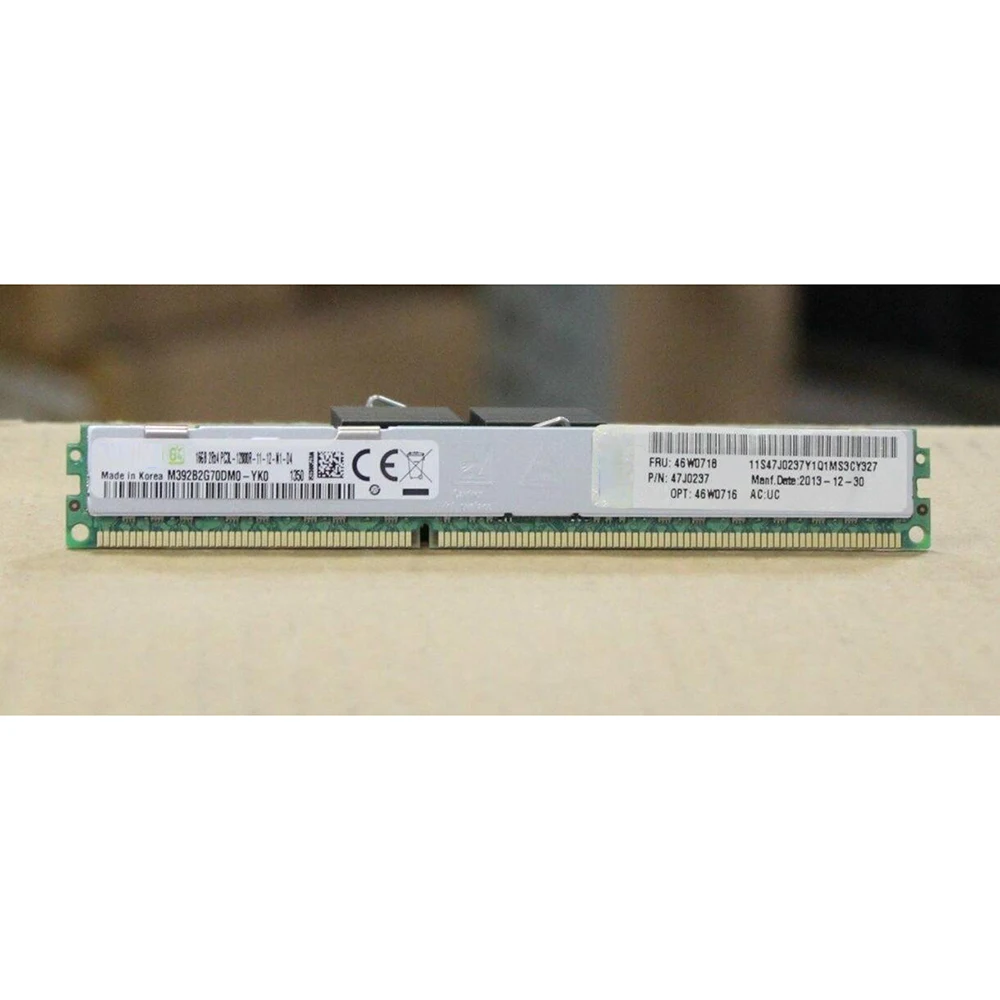 

1 PCS For IBM RAM 46W0718 46W0716 47J0237 PC3L-12800R 16GB DDR3 1600 VLP Server Memory High Quality Fast Ship