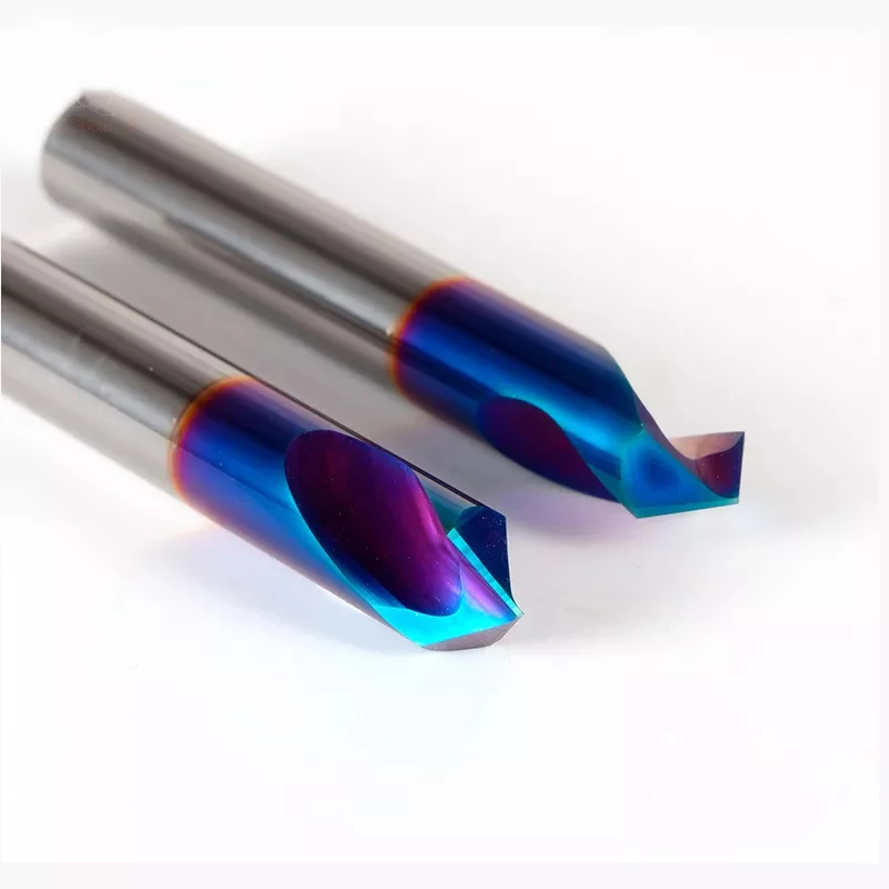 HRC65 точечная фреза центрирующая дрель Carbide 90 ° CNC фаска Stub стартовый точечный
