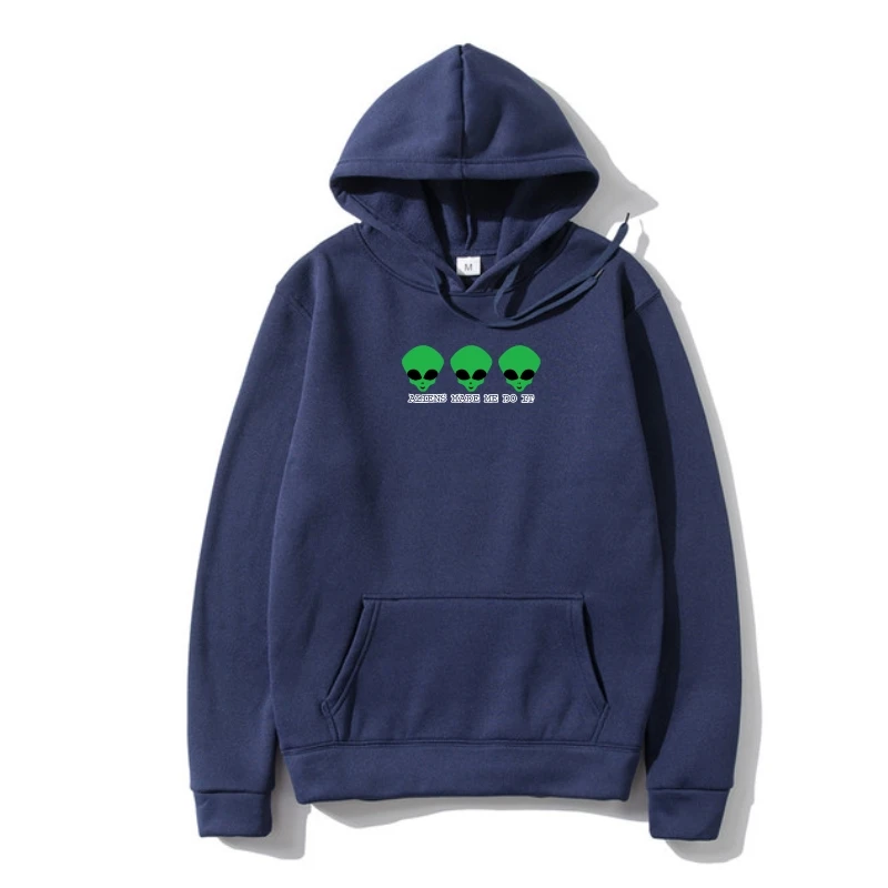 

Men Outerwear Aliens Made Me Do I Space Science Area 51 Very Funny Outerwear funny Outerwear novelty SweatSweatshir women