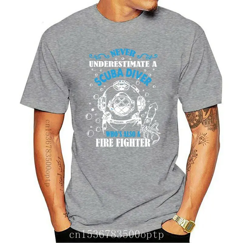 

Camiseta con estampado de los días de Navidad para hombre, camisa con estampado de Who's también A Fire Fighter, nueva