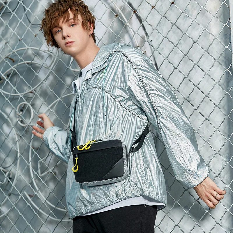 INS Fashion CrossBody Bag Casual Shoulder Bag Boys Small Japanese New Canvas Messenger Bag