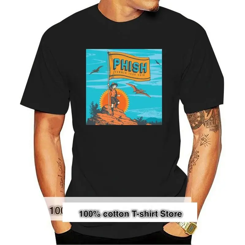 

Phish Summer Tour Dates 2018 Unisex Black T Shirt
