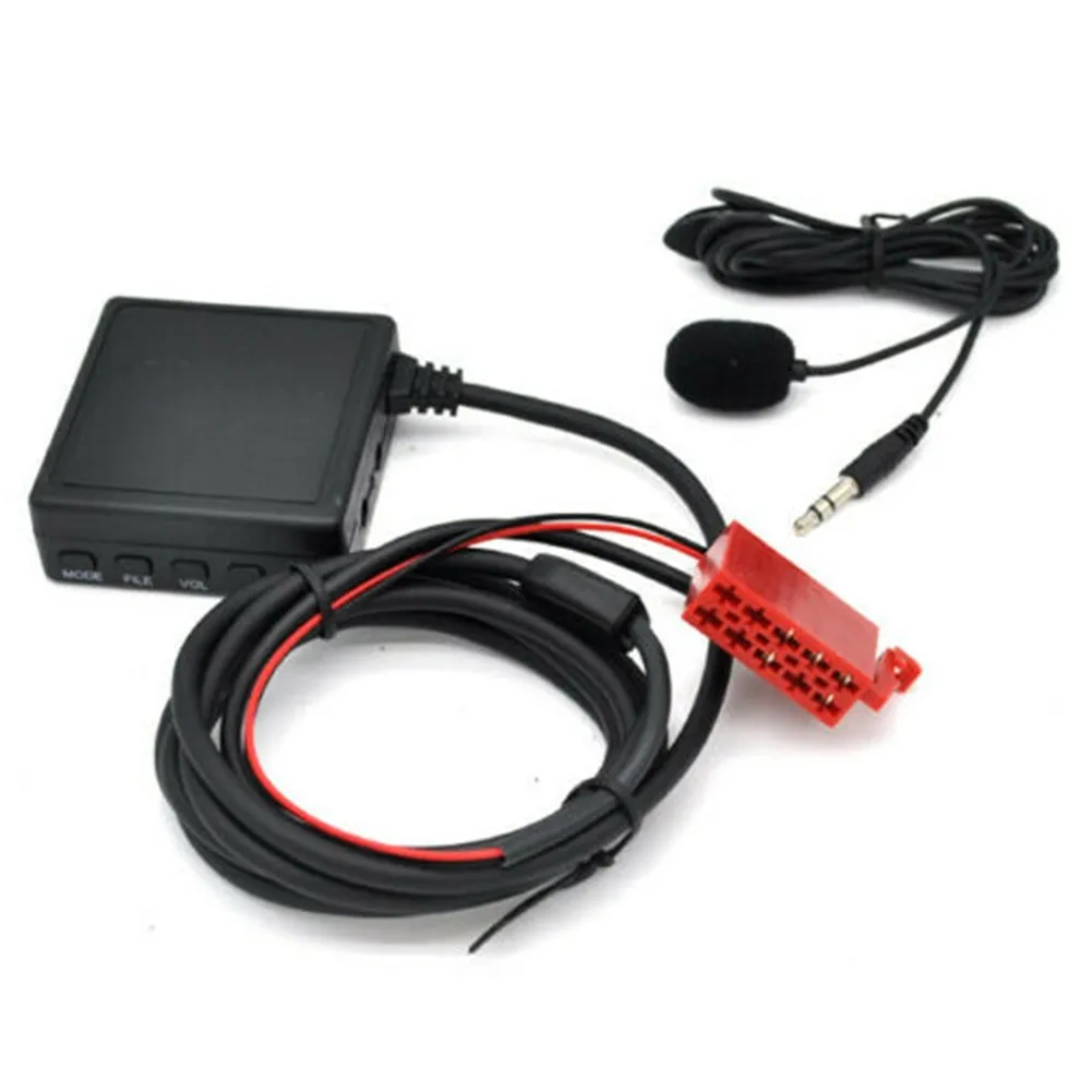 

Bluetooth-адаптер 150 см, 1 шт., ABS-пластик для Mercedes W124 W140 W210 BE2210 BE1650, гарнитура, USB, SD, Aux, Версия 5,0