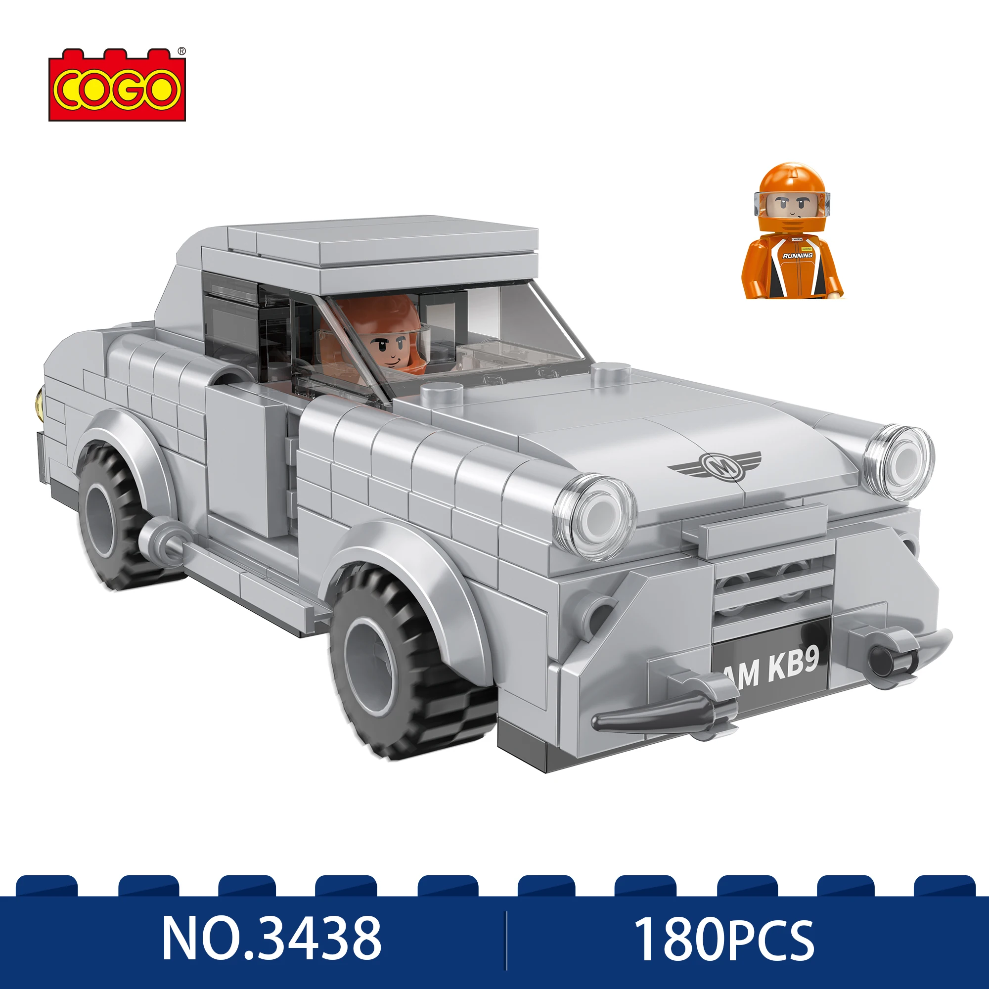 Ретро модель спортивного автомобиля