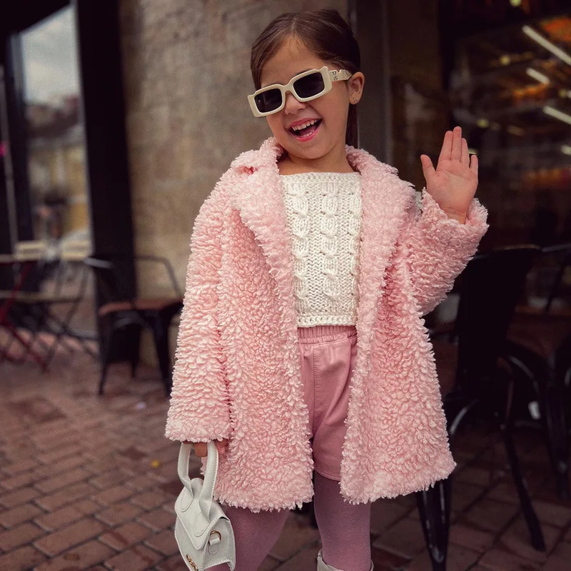 

Детская куртка из шерсти ягненка, на возраст 1-8 лет