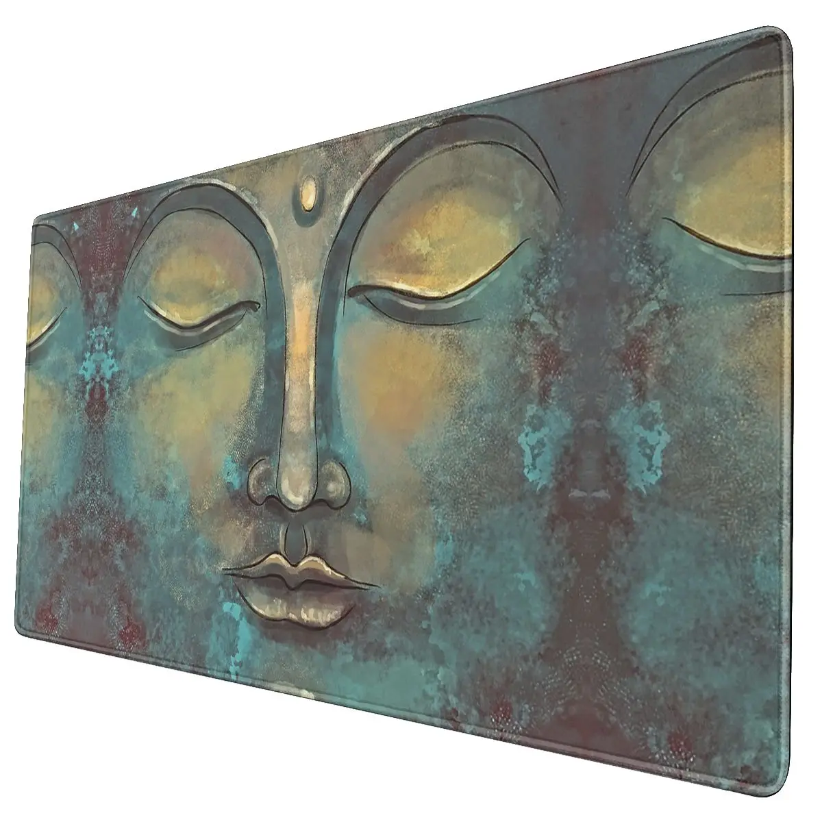 

Buddha Meditating Art PC Mouse Mat Mousepad Yoga Zen Buddhism Spiritual Indian Buddhist XL Gaming Rubber Computer Mouse pad
