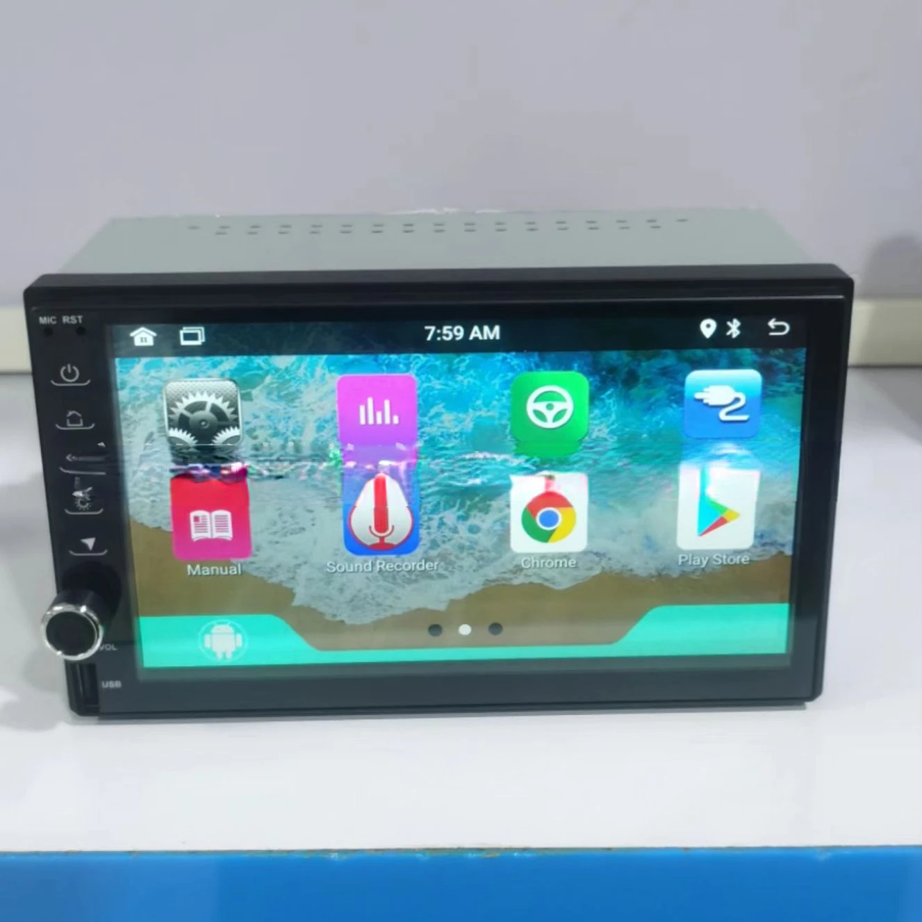 Автомобильная Android-консоль с большим экраном 7-дюймовая автомобильная навигация