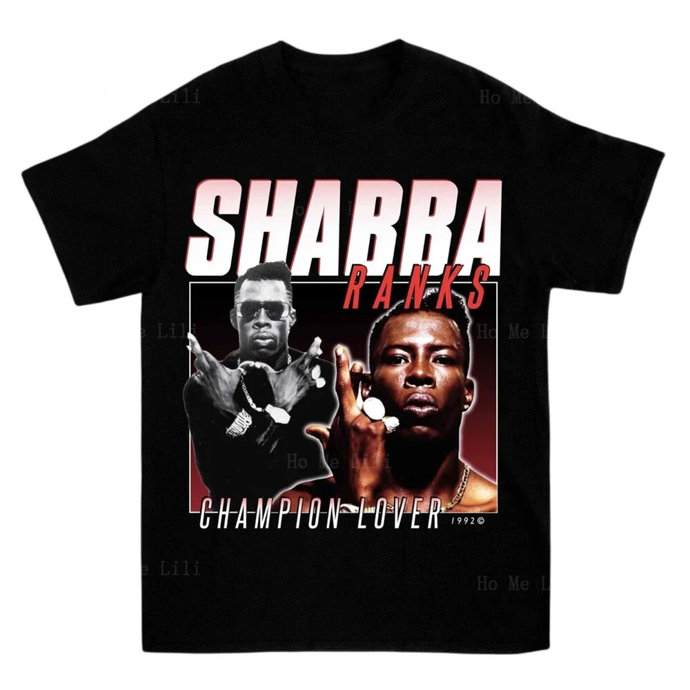 Негабаритная футболка унисекс Shabba Ranks Tour