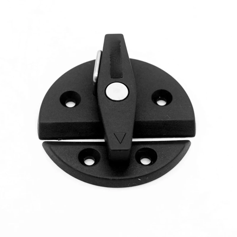 

Automobile accessories Trailer RV Toilet Bathroom Door Round Lock Caravan Latch Hatch Locker for Camper Cargo Furniture Hardware