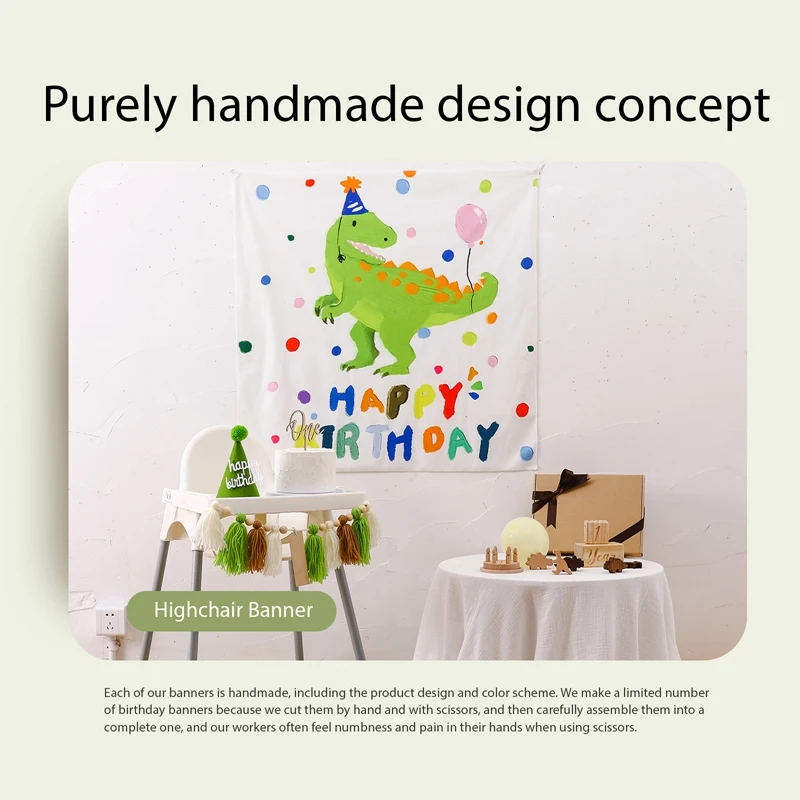 Рисунок 4 - Детский баннер с бахромой на день рождения