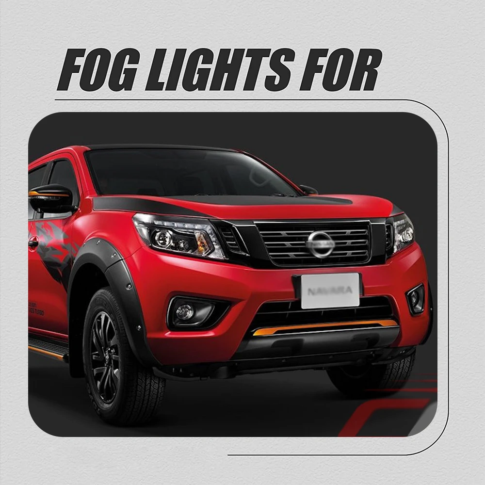 Комплект для усовершенствования противотуманной фары на передний бампер NISSAN NAVARA