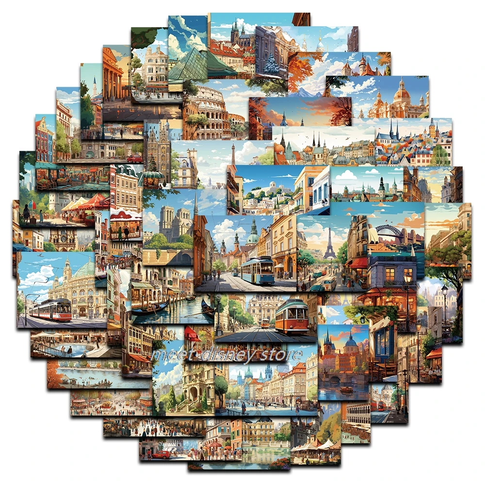 

Водонепроницаемые наклейки для ноутбука 50 шт.