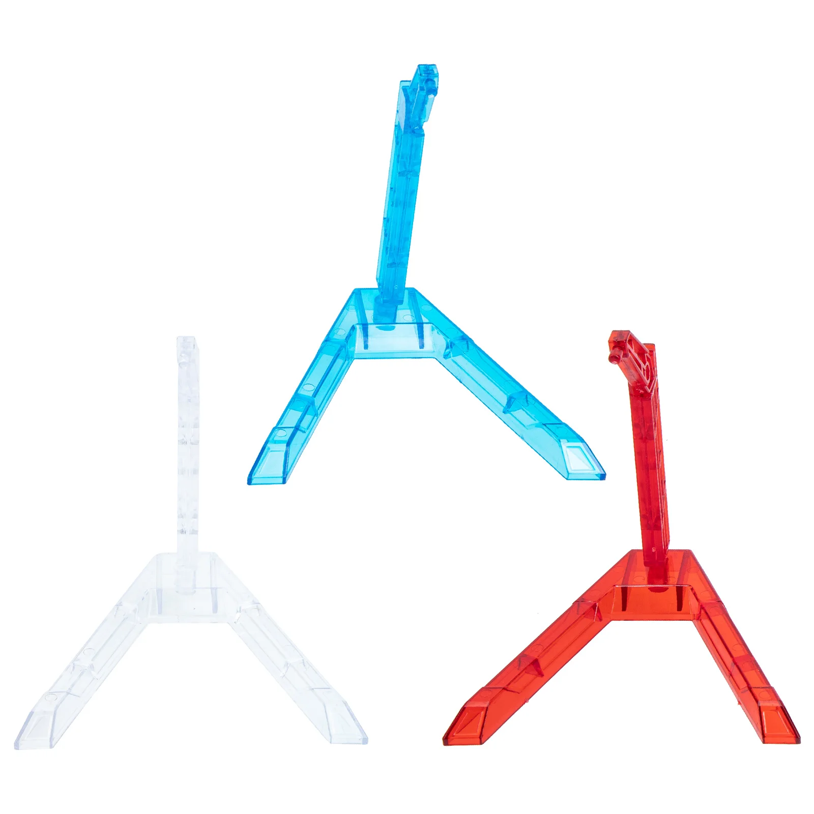 

3 Pcs Figure Stand Desktop Monitor Mount Display Accessory Wear-resistant Support Human Body Supply Plastic Holder Child